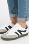 Unisex White High-Sole Sports Shoes - 2