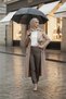 New Beige - 100% Cotton Long (110cm) Lined Women's Hijab Trench Coat 1111-Tes - 2