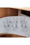 Yanpa 6-Piece Coffee Cup and Water Glass Set, Stylish Presentation, for Those Seeking Uniqueness. - 3