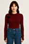 Body Long Sleeve Fisherman's Finger Blouse