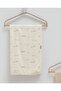 İncibaby 100% Cotton Premium Baby Boy 3-Piece Cotton Blanket & Muslin Blanket & Pacifier Strap Set - 2
