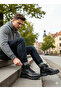 Kancali Genuine Leather Non-Slip Sole Lace-Up Comfortable Orthopedic Leather Boots - 5
