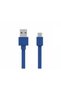 Cablu USB 2.0 - USB Type C 1.5m albastru