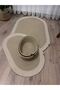 40X60-80X120 / 2 Mats 2 Baskets Jute White Melted Jute 4-Piece Bathroom Set Gift, Dowry Box