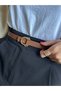 Issue Women's Gold Buckle Belt Jacket Belt Dress Belt Trouser Belt - 2