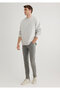 James Tin Gray Comfort Gabardine Trousers 0042431022 - 3