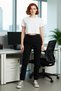 Women's Fashion Narrow Leg Woven Pants High Waist Cigarette Shape Stylish Night Summer - 4