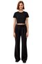 Women's Fashion High Waist Wide Leg Pleated Pants Casual Chic Weekend Summer - 5