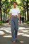Women's Fashion Wide Leg Woven Pants High Waist Casual Daily Weekend Summer - 3