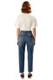 Women Fashion High Waist Straight Jean Pants Cotton Denim Casual Style Seasonal Use - 6