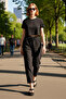 Women's Fashion High Waist Harem Pants Solid Pattern Comfortable Fit Daily Use Summer - 2