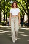 Women's Fashion Wide Leg Jean Pants Cotton Casual Stylish Style Weekend Seasonal Use - 3
