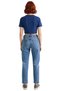 Women's Fashion High Waist Straight Jean Long Length Denim Casual Style Weekend Seasonal Use - 6