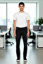 Men's Fashion Regular Fit Jean Pants Without Belt Cotton Daily Use Weekend Quality Material - 4