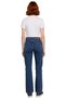 Women Fashion High Waist Wide Leg Denim Jean Cotton Daily Combinations Weekend Durable Material - 6