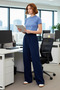 Women's Fashion Wide Leg Aerobin Woven Pants Relaxed Fit Daily Use Summer - 4
