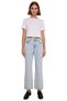 Women's Fashion High Waist Straight Jean Pants Cotton Casual Combinations Weekend Quality Material - 5