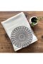 Dream Cream Gray Velvet Towel - 2