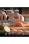 Premium 18-Piece Black Stainless Steel Knife Set - 7