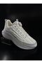Mc Jamper 2250 White Patent Leather Crocodile Memory Foam Sole Lace Adjustable Sports Shoes - 6