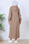 Long Hat with Pattern Inside O1215 Mink - 5