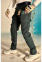 Khaki 214 Men's Cargo Pants Tactical Outdoor Combat with Pockets