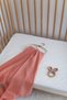 Set of 2 100% Organic Cotton Muslin Baby Blanket - Star Printed 90x100 Multi-Purpose Muslin Blanket Set - 4
