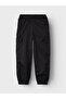 Satin Textured Black Cargo Pocket Pants - 6