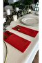 Royal Silvery Red Spoon Holder 6 Pieces 10 X 24 cm - 5