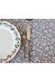 Tablecloth Grey Floral Ruffled Vintage 140X120Cm - 8