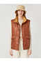 Inflatable Vest with Pocket Detail and Snap Closure - 3