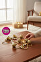 Christmas Tree Ornament Chain Ornament Gold Candy Cane Chain Ornament 100 cm Hpy26014 - 2