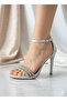 Stone Heel Women's Shoes - 5