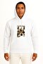 Hooded Blues Heaven Chest Design Unisex Sweatshirt