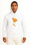Hooded Thailand Map Chest Printed Unisex Sweatshirt
