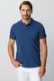 Marin Modern Fit Slim Fit Polo Neck Plain Short Sleeve 100% Cotton T-Shirt - 3