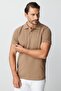 Men's Mink Modernfit / Slim Fit Polo Collar T-Shirt - 3