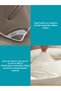 4-Piece Comforter Set – Single Size 170x230 cm, Microfiber, Digital Quilted 350 Gsm Filling - 4