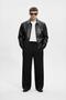 Oversize Men's Imported Leather Jacket with Fur Lining - 3