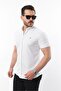 Men's Short Sleeve Slim Fit Summer Basic Stylish Shirt - 3