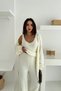 Soft Textured Beard Rope Blouse Cardigan Pants 3-Piece Knitwear Bottom-Top Set Aw25Au0023 - 5