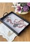 Queen Juego Wooden Rectangular Tray