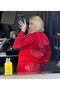 PREMIUM STONE-EMBELLISHED VELVET TRACKSUIT SET Two-Piece Set - 4