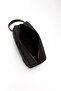 Canvas Fabric Single Compartment Leather Detailed Zippered Portfolio Style Handbag - 6