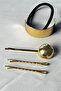 Gold Color Rubber and Wire Buckle Set (Wire Buckle Model Is as Shown in the 2Nd Image) - 3