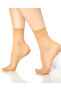 Women's Light Skin Color 20 Den Thin Socks 5 Pairs