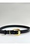 Women's Belt Black Gold Detail Belt Skirt Belt Pants Belt Dress Belt - 2