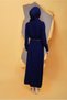 Button Dress with Belt Detail 41736 - 3