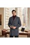 Plaid Patterned Men's Thick Cashmere Coat Regular Fit