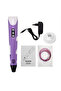 3D Printing Pen with LCD for Kids & Adults | DIY Art Tool with 3 PLA Filaments & Stencil Guide - 2